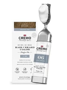 Cremo Light Brown No-Mix Hair & Beard Color - 06